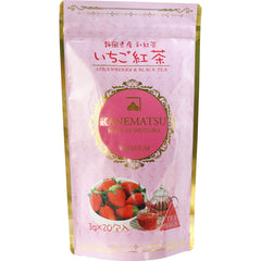 Strawberry black tea bag